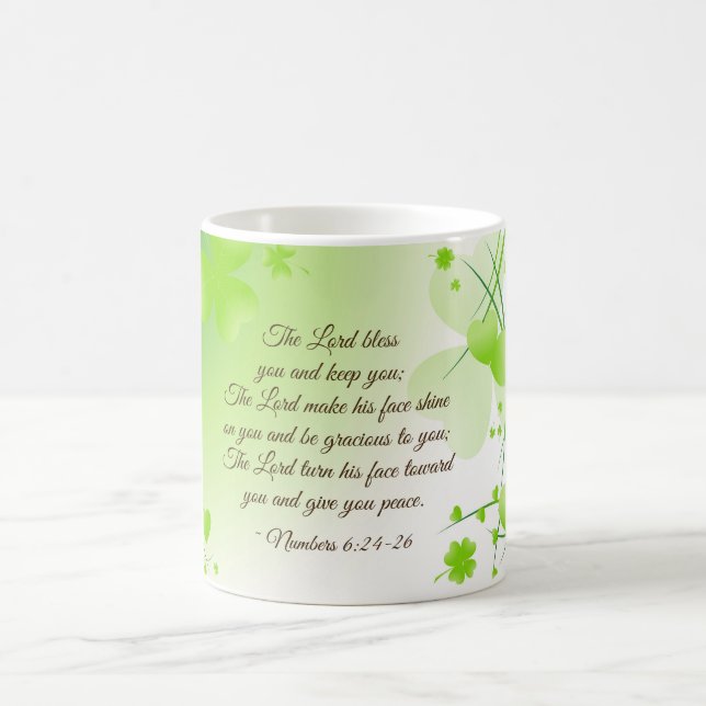 Mug Numéros 6 24-26 Le Seigneur vous bénisse Design ir (Centre)
