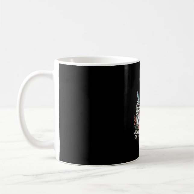 Mug Nurse Skeleton Plaisanterie Humour Halloween Essen (Gauche)