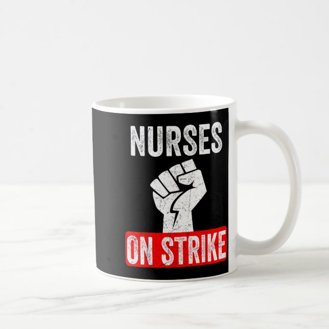 Mug Nurses On Strike Nnu National Nurses United Staffi (Droite)