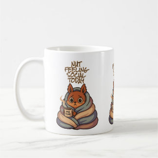 Mug Nut Feed Social Aujourd'Hui - Cosy Écureuil Introd