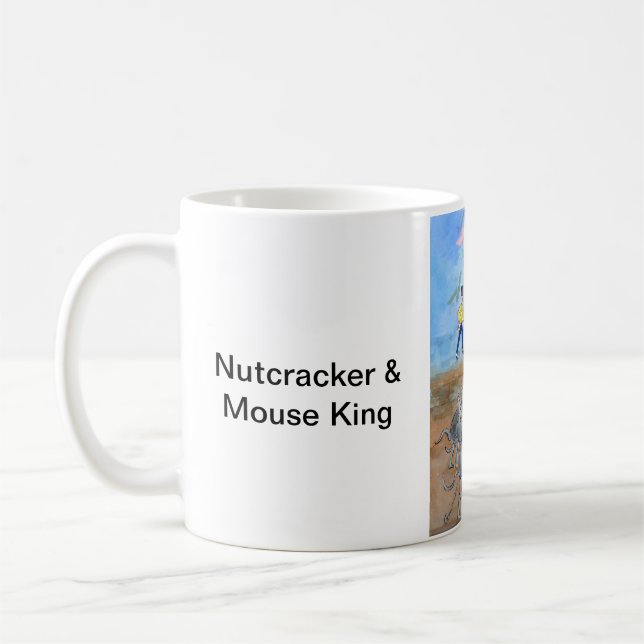 Mug Nutcraacker et le Roi Batttle Scene de souris (Gauche)