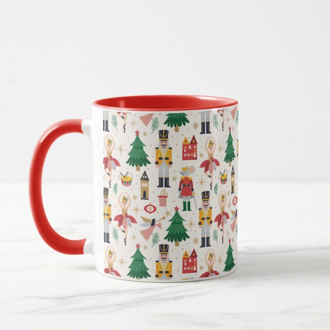 Mug Nutcracker Ballet Motif de vacances (Gauche)