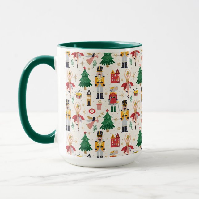 Mug Nutcracker Ballet Motif de vacances (Gauche)
