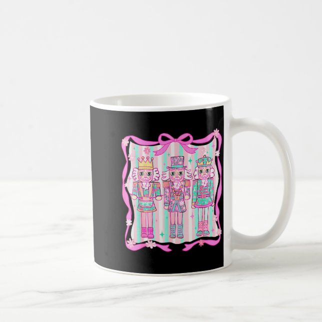 Mug Nutcracker Coquette Nk Bow Xmas Holiday Merry Chri (Droite)