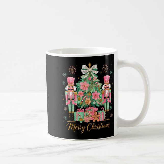 Mug Nutcracker Merry Christmas Tree Ballet Dance Women (Droite)