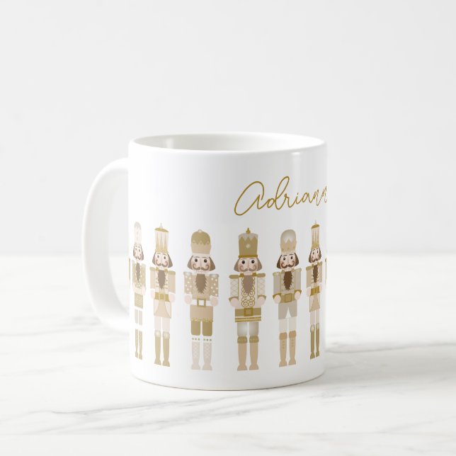 MUG NUTCRACKERS D'OR NOËL (Devant gauche)