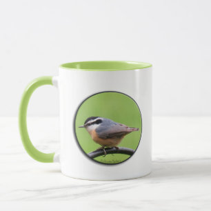 Mug Nuthatch à poitrine rouge