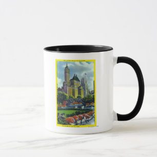 Mug NYC Central Park Vue des hôtels de 5th Ave