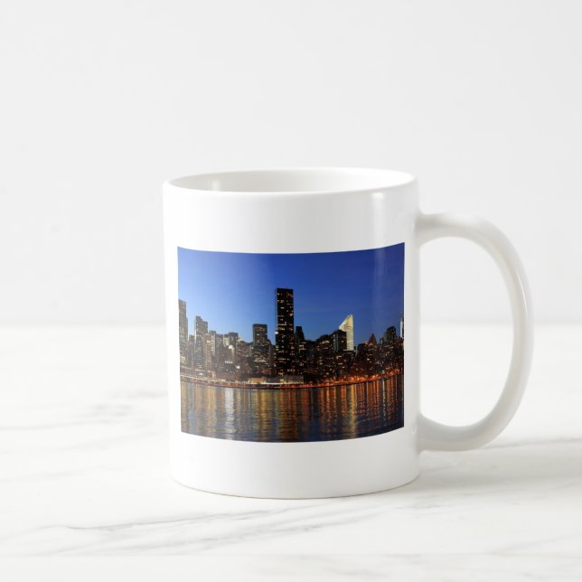 Mug NYC New York City Manhattan Nuit (Droite)
