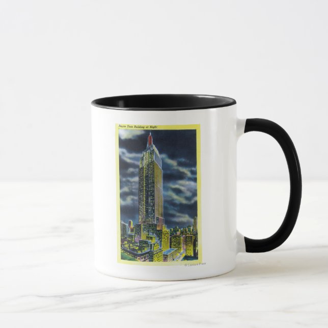 Mug NYC, New YorkEmpire State Building à la nuit (Droite)