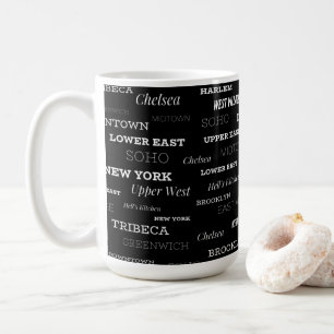 Mug NYC noir et blanc New York