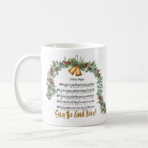Mug O SAINTE NUIT Noël Nativité Hymne Écriture
