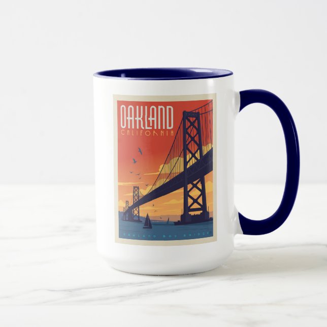 Mug Oakland, Californie (Droite)