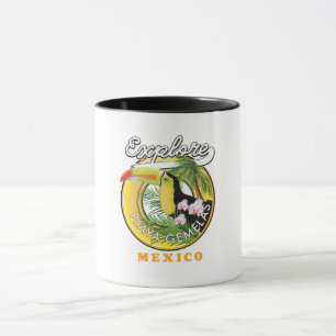 Mug Oaxaca Mexique logo Voyage T-Shirt