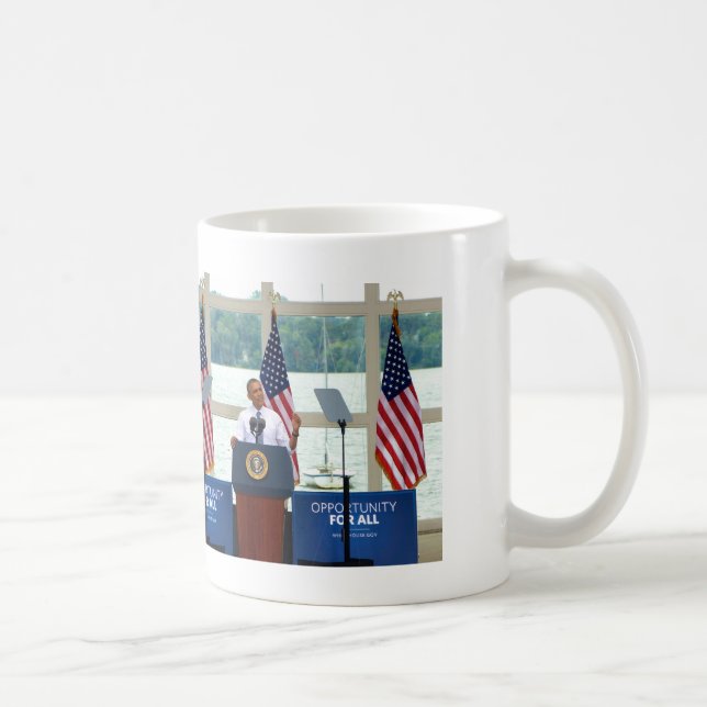 Mug Obama au lac Harriet (Droite)