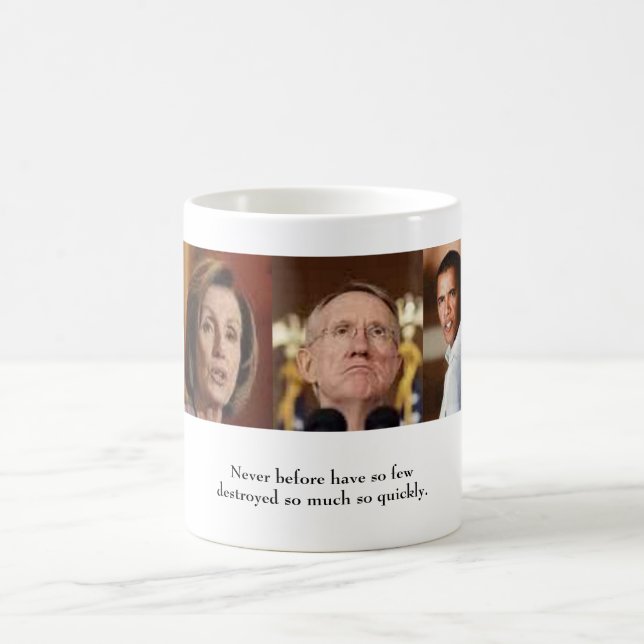 Mug Obama Pelosi Reid jamais avant (Centre)