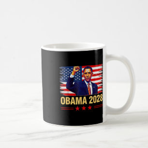 Mug Obama Président Vintage 2028 Obama Drapeau Rétro A