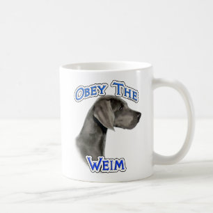 Mug Obéissez le Weimaraner