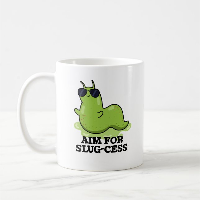 Mug Objectif Pour Le Jeu De Slug-cess Funny Positif (Gauche)