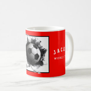 Mug Objet de collection de football personnalisé