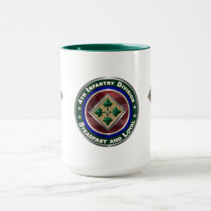 Mug Objet-souvenir de la 4e division d'infanterie