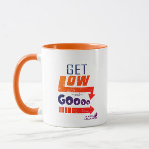 Mug Obtenez bas et partez avec du café