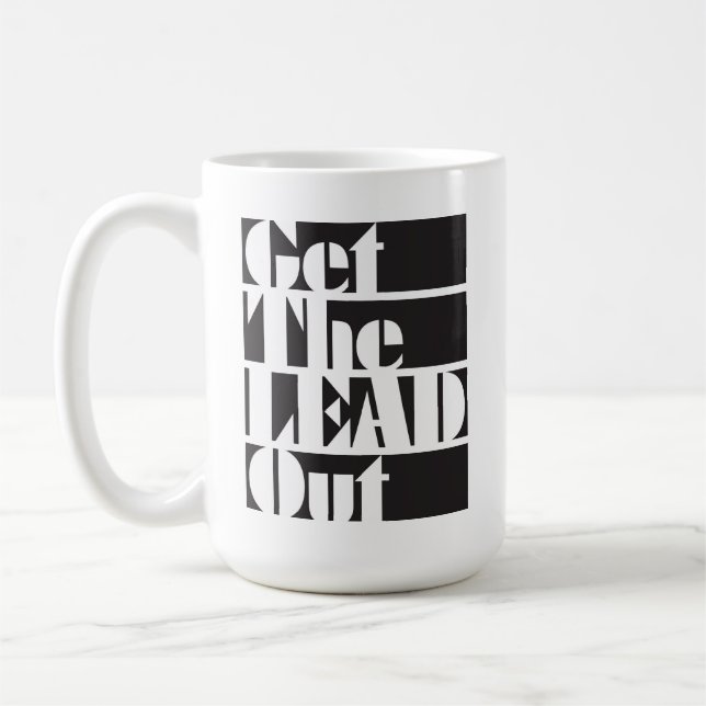 Mug Obtenez l'avance attaquent (Gauche)