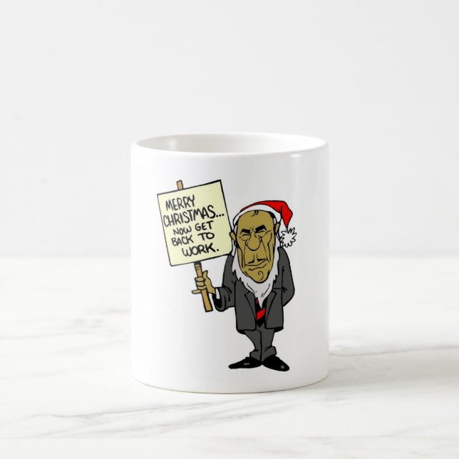 Mug Obtenez maintenant de retour de travailler (Centre)
