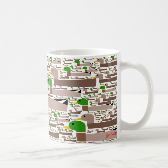Mug obtenez vos canards dans une rangée (Droite)