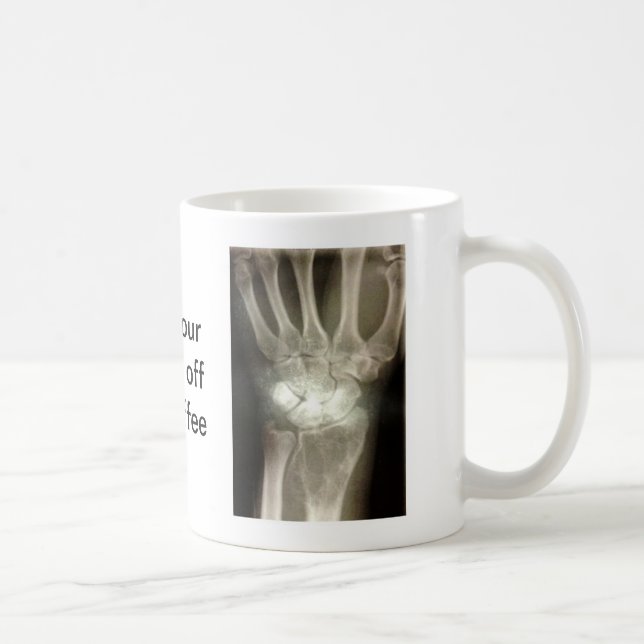 Mug Obtenez vos mains outre de mon café (Droite)
