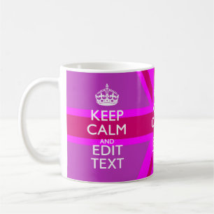 Mug Obtenez votre gardent le texte calme sur Union