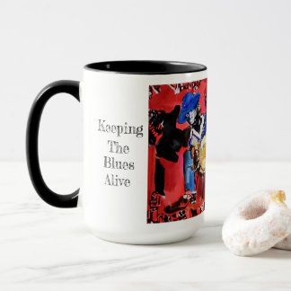 Mug Obtenez votre goût de garder le blues vivant