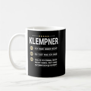 Mug Occupation du plombier mes propres paragraphes
