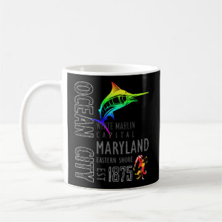 Mug Ocean City Maryland White Marlin Capital Eastern S