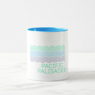 Mug Océan de vague des Palisades du Pacifique