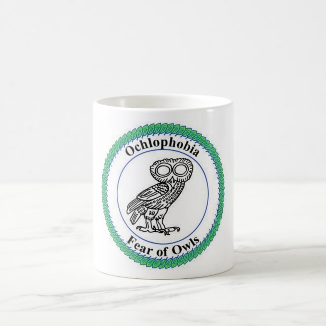 Mug Ochlophbia : Crainte des hiboux (Centre)