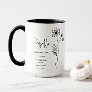 Mug Octobre Flower Girl Fleur de naissance Cosmos