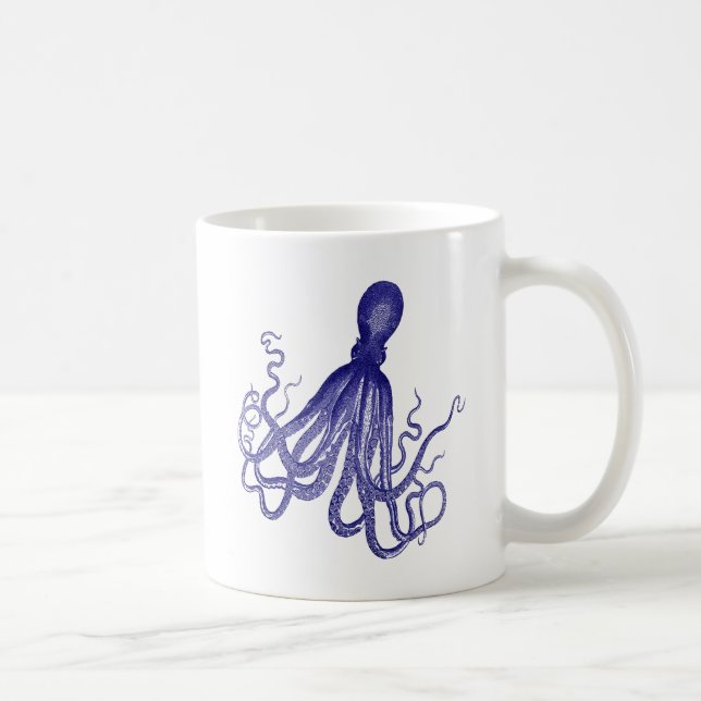 Mug Octopus bleu 5 (Droite)