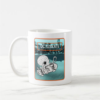 Mug Octoskate Skateboard Octopus