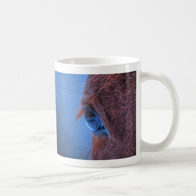 Mug OEil de châtaignier équine Photo (Droite)