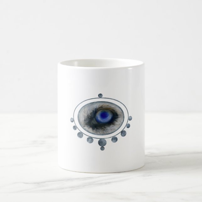 Mug Oeil de loup arctique encadré (Centre)