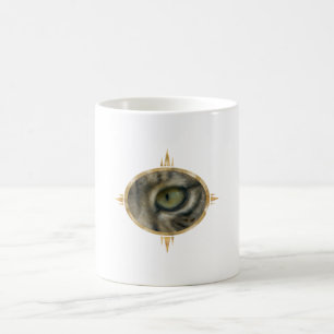 Mug Oeil de Lynx ibérique encadré
