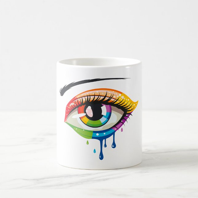 Mug Oeil peint (Créateur téléchargé)