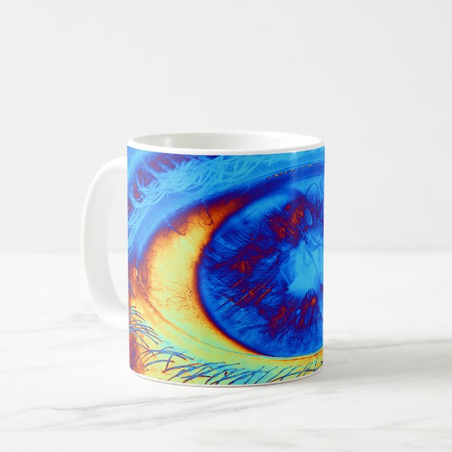 Mug Oeil psychédélique (Devant gauche)