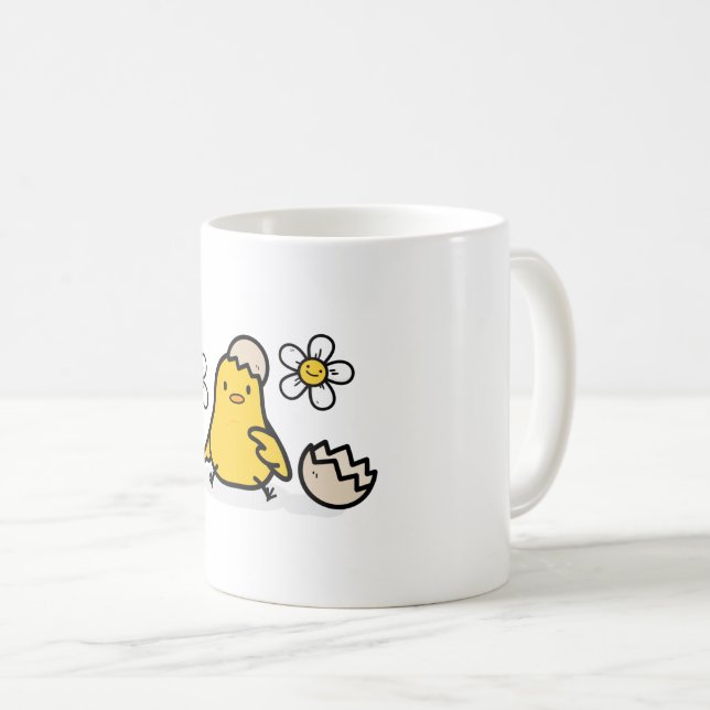 Mug Oeuf et poussin (Devant droit)