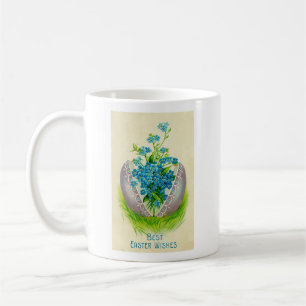 Mug Oeuf vintage de Pâques Meilleurs voeux de Pâques S