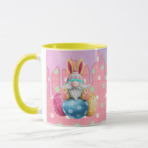 Mug Oeufs de Pâques Gnome Polkadot Lecteurs de glace