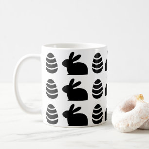 Mug Œufs de Pâques Lapin de Pâques Joyeuses Pâques Mot