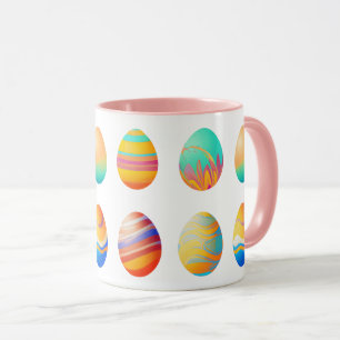 Mug Oeufs de Pâques Pastel Swirl