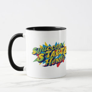 Mug "Oeuvre colorée d'ambition"